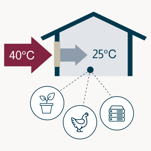 Illustration cooling system