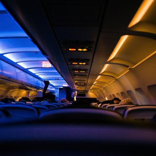 Plane interior
