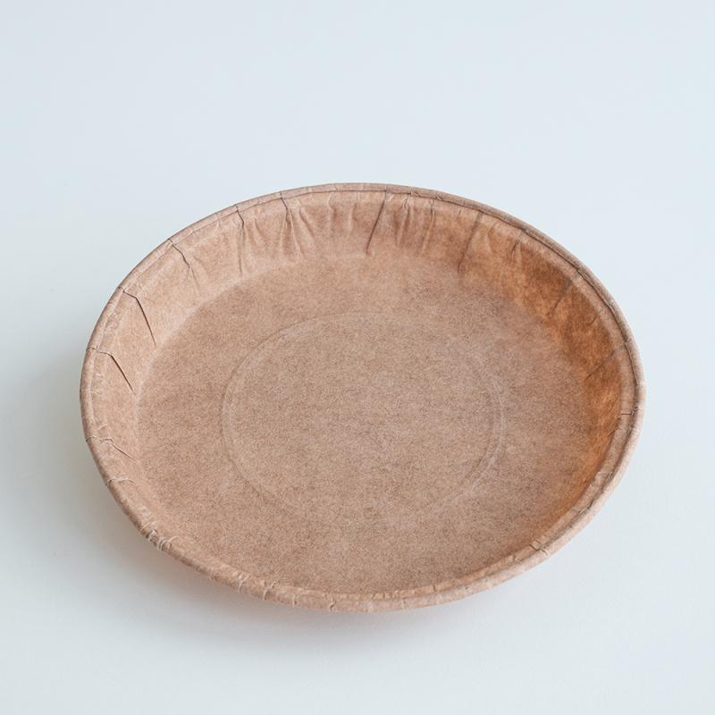 Food container made from Nordic Paper's Natural Greaseproof paper
